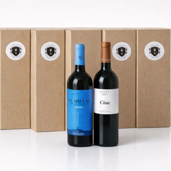 caja de 2 vinos por suscripción cluclu wine club