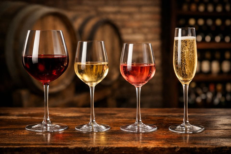 Por qué las copas de vino tienen esa forma (y cómo influyen en el sabor)